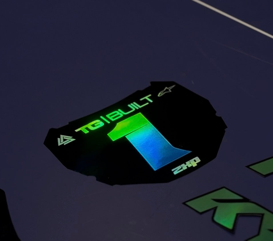 Color Fading Plate Decals